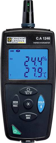 Chauvin Arnoux C.A 1246 Luftfeuchtemessgerät (Hygrometer) 3.0% rF 98.0% rF Datenlogger und Funk-USB-Schnittstelle