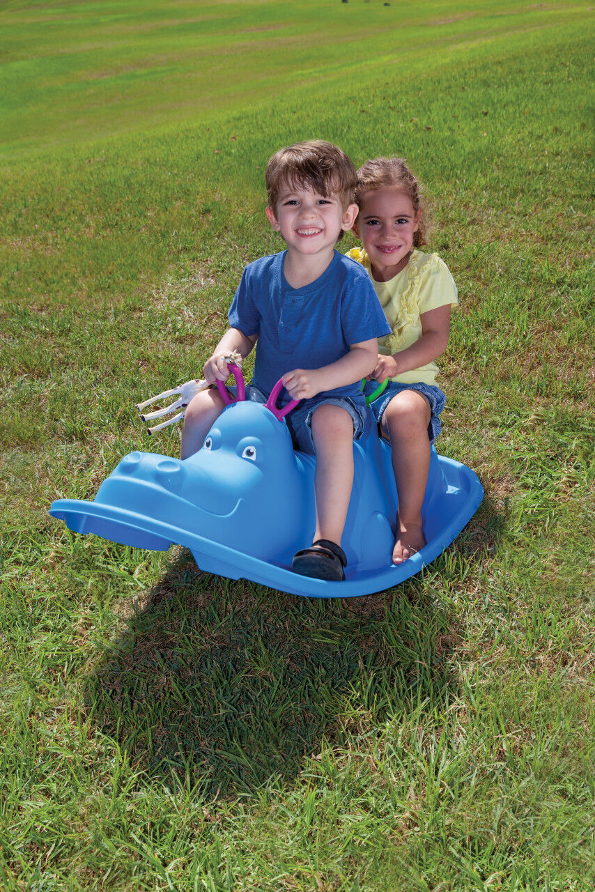 Starplast Wippe Hippo Rocker blau