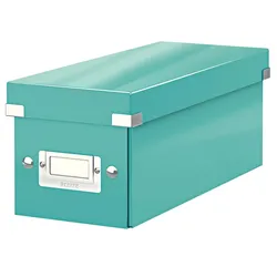 LEITZ Click & Store CD-/DVD-Box eisblau