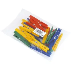 Wäscheklammern Klammern Wäscheclipse Kleiderklammern Clips 20 Stück Plastik