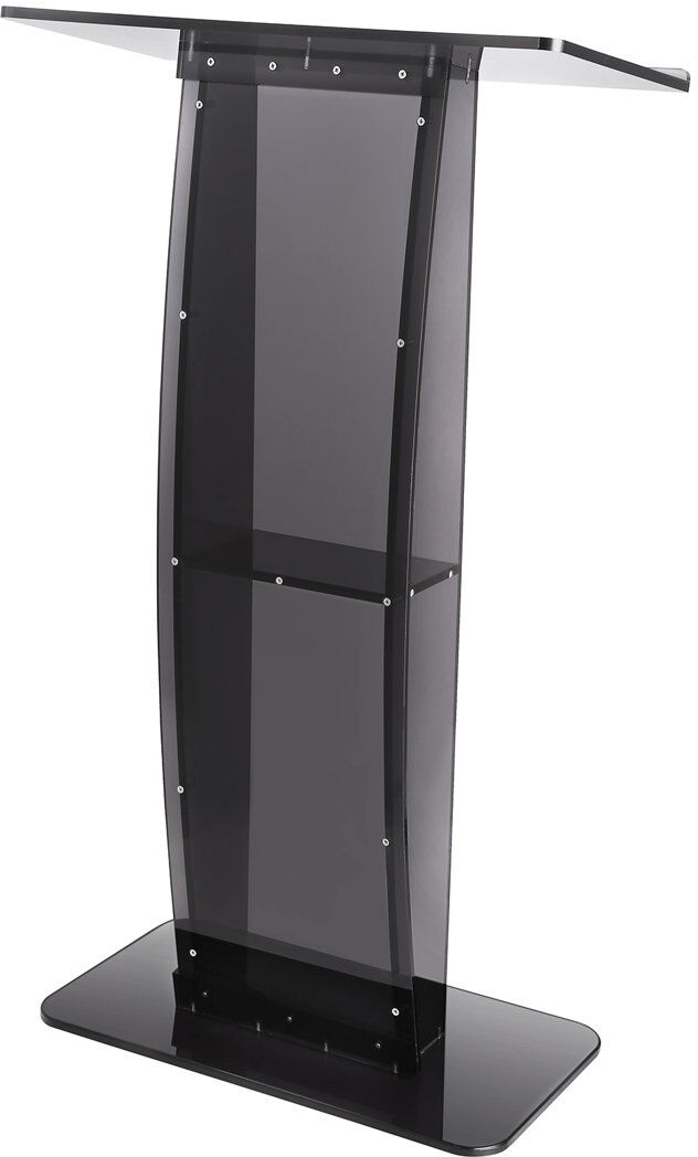 VEVOR 47.2'' Plastic Full Podium Black 119.9cm H X 68.6cm W X 63cm D