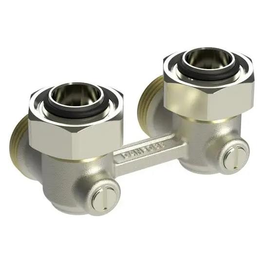 Danfoss Universalverschraubung RLV-KB für Ventil-HK, Heizkörper G 3/4, Eck (003L0393)