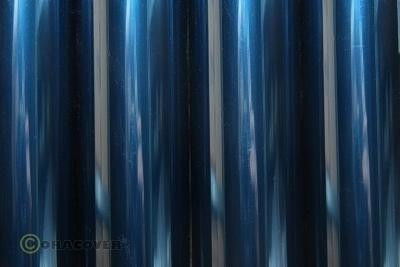 Oracover transparant blauw 2 meter