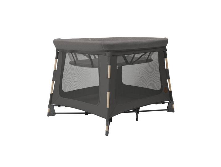 Maxi-Cosi Reisebett Swift, Dunkelgrau, Metall, Kunststoff, 106x76x86 cm, zusammenklappbar, Babymöbel, Babybetten, Reisebetten