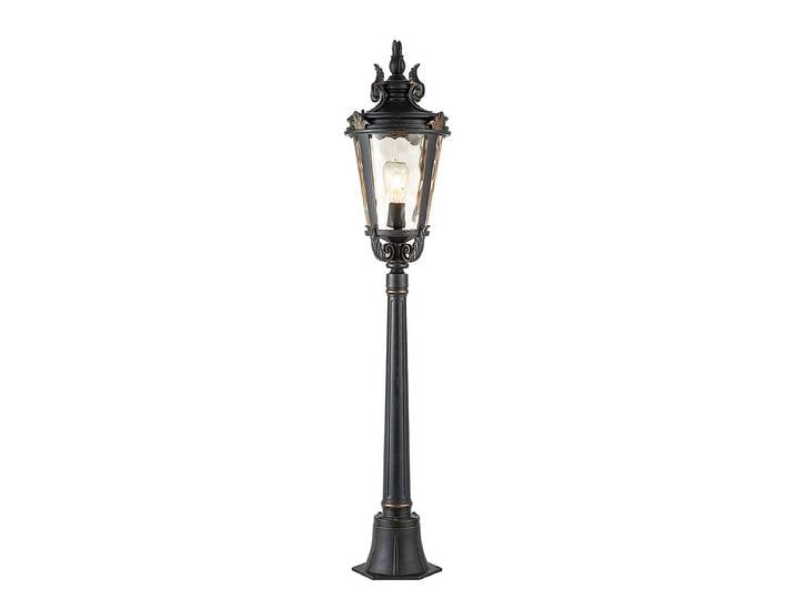 Borne lumineuse Baltimore Type C Ø 23cm Gris/Gris