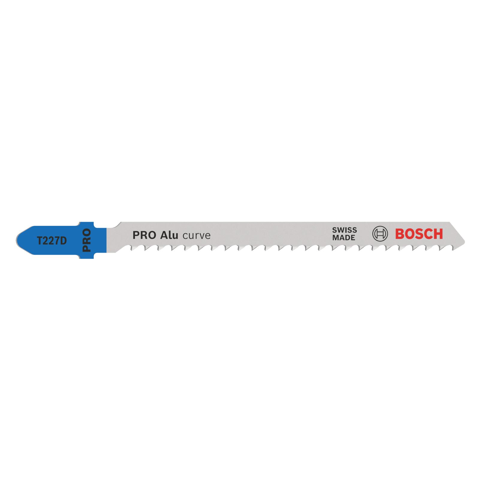 Bosch Professional Zubehör PRO Alu curve T227D Stichsägeblatt, 100 mm, 2-tlg. (2608668707)
