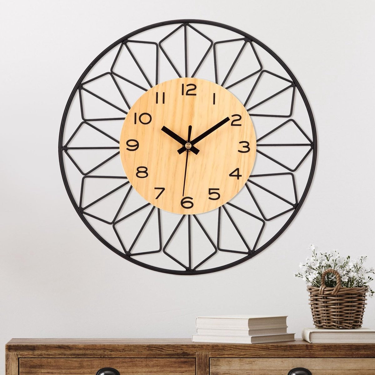 Merkloze Analoge Wandklok voor Wandmontage