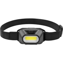 ANS 1600-0357 - LED-Stirnleuchte HD120B, schwarz, 3x AAA (Micro)