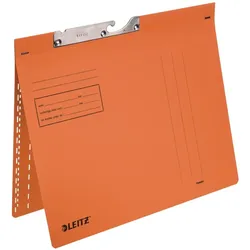 Leitz, Mappe, Pendelhefter 250g orange kaufm. Heftung Karton 50 Hefter (A4, 1x)