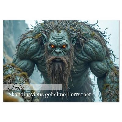 Trolle - Skandinaviens geheime Herrscher (Wandkalender 2026 DIN A3 quer), CALVENDO Monatskalender