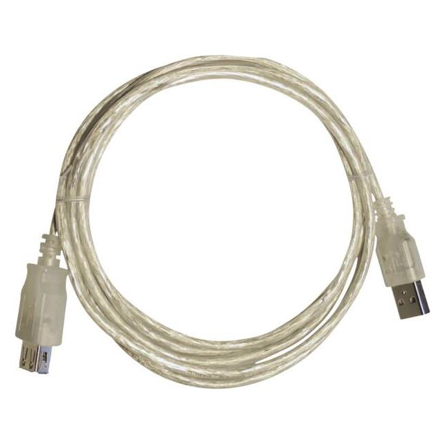 Vivanco USB-A USB-A Verlängerung, 1,8m (1.80 m, USB 2.0) (VVITXUSB18MFK)