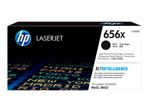 HP 656X - Hohe Ergiebigkeit - Schwarz - original - LaserJet - Tonerpatrone (CF460X) (CF460X)