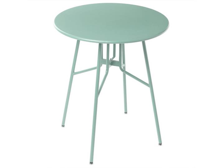 BISTROTISCH 64/64 cm Metall Hellgrün Taltal