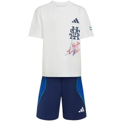 adidas Marvel Spider-Man Set (T-Shirt + Shorts) Kinder KS3967 - white/dark blue 104
