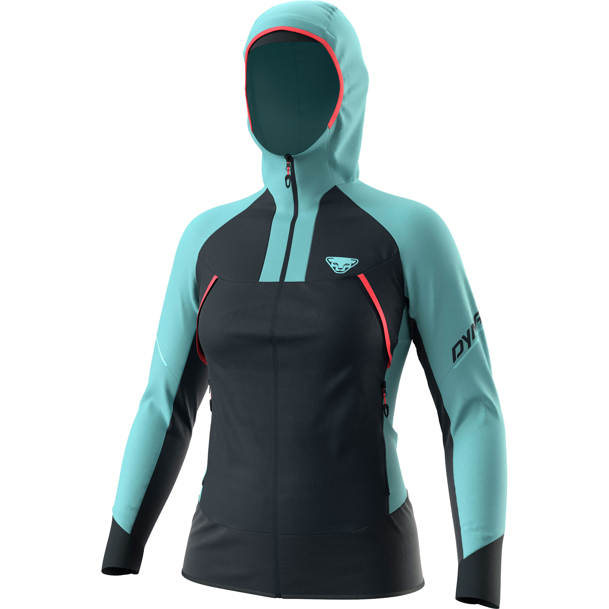 Dynafit Speed Softshell Damen Softshelljacke tuerkis Größe XS Trekking Widerstandsfähig Wasserabweisend