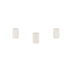 Halmakegel.com Zylinder - Walze Dia - 10x15mm - weiss 256597
