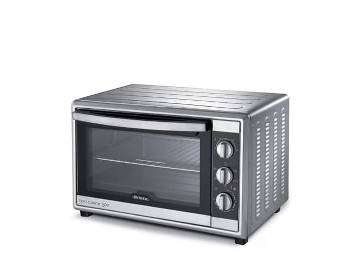 Ariete 945 Bon Cuisine 560\, Four électrique\, 2200 W\, capacité 56L\, Minuterie jusqu'à 120 minutes\, température maximale 230 degrés\, 6 positions de cuisson\, Silver Grey
