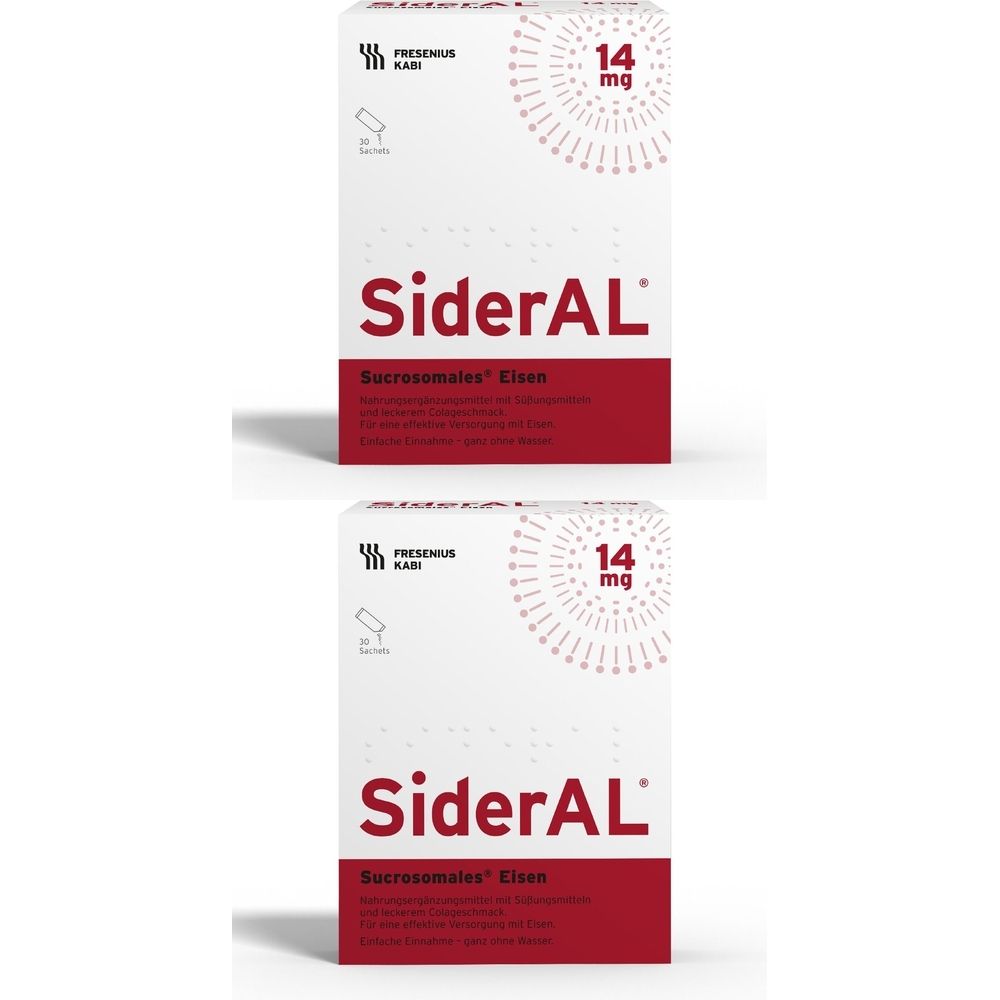 Sideral Eisen 14 mg Cola Sachets Granulat 2x 2x30 St