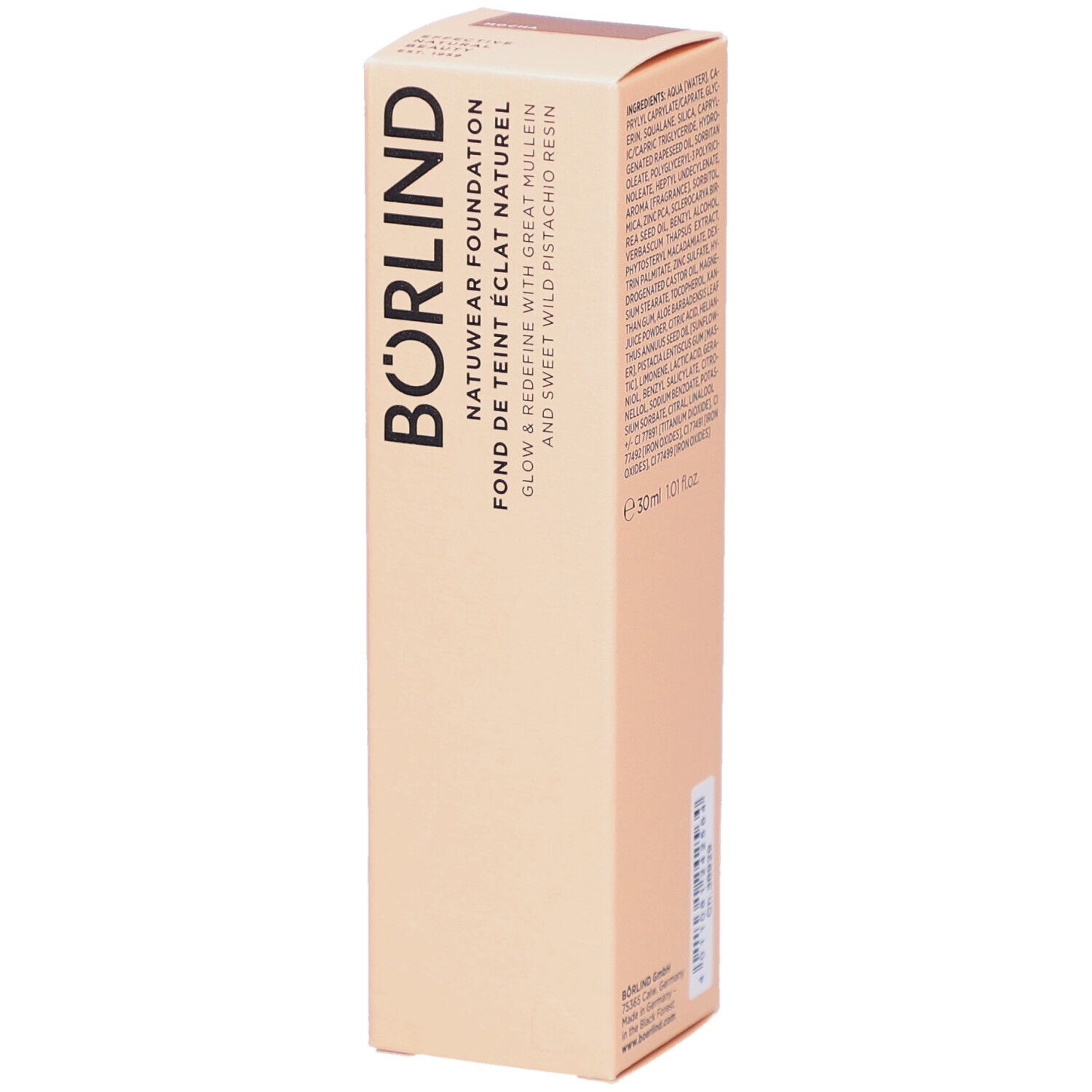Börlind Natuwear Foundation mocha 30 ml Flüssigkeit