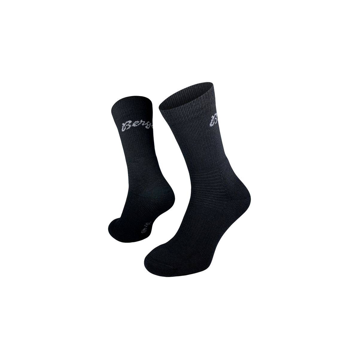 Bergans Allround Mid Merino Cushioned Sock black (91) 41-43 251100-3422-91-41-43