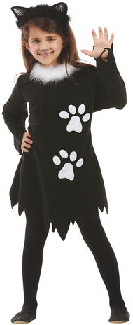 Katzenkostüm "Black Kitty" für Kinder