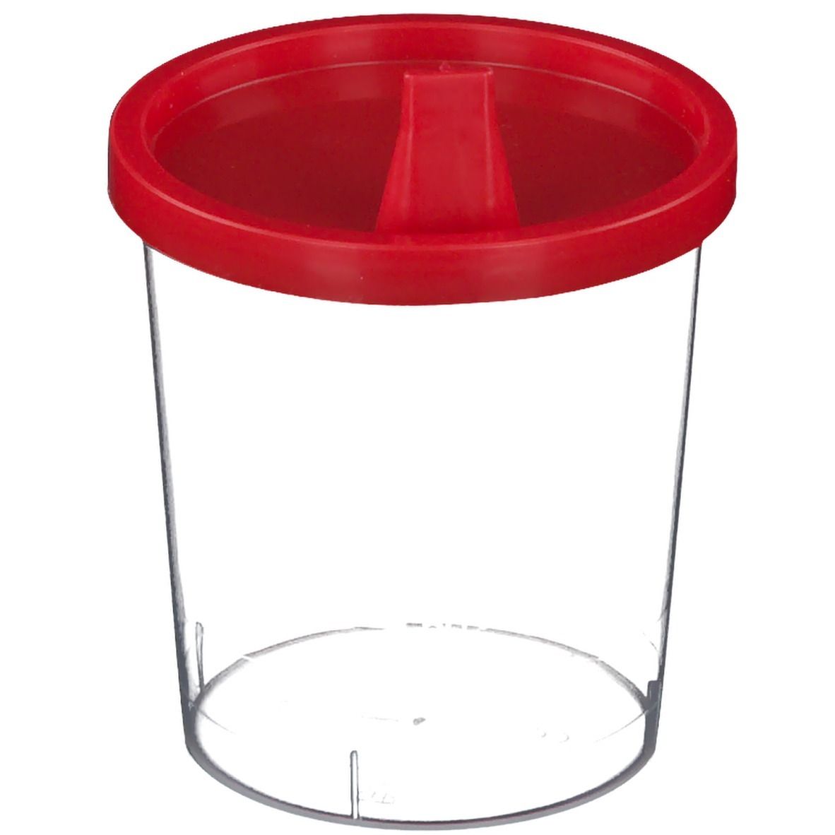 Urinbecher mit Schnappdeckel 1 St Becher