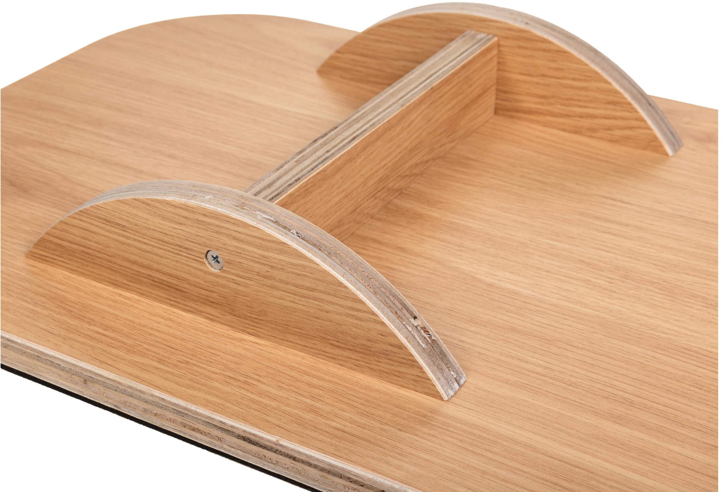 Balanceboard KOOR "Kork", braun, Balancetrainer, B/H/L: 50cm x 8cm x 36cm Ø, Balanceboard, B:50cm H:8cm L:36cm braun B/H/L: 50cm x 8cm x 36cm Ø