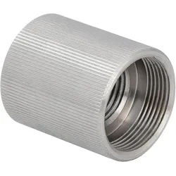 FITOOL-VENTILMAX-ADAPTER aus Edelstahl massiv mit DN15 (1/2'') und M30 x 1,5 mm Innengewinde