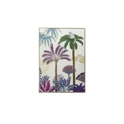 Wandbild   , lila/violett , Leinwand , Maße (cm): B: 50 H: 70 T: 2.5