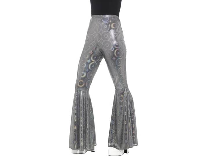 70s Disco Flared Trousers, Ladies (SM)