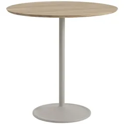 Muuto Soft Tisch, höhe 95 cm, eiche massiv / grau