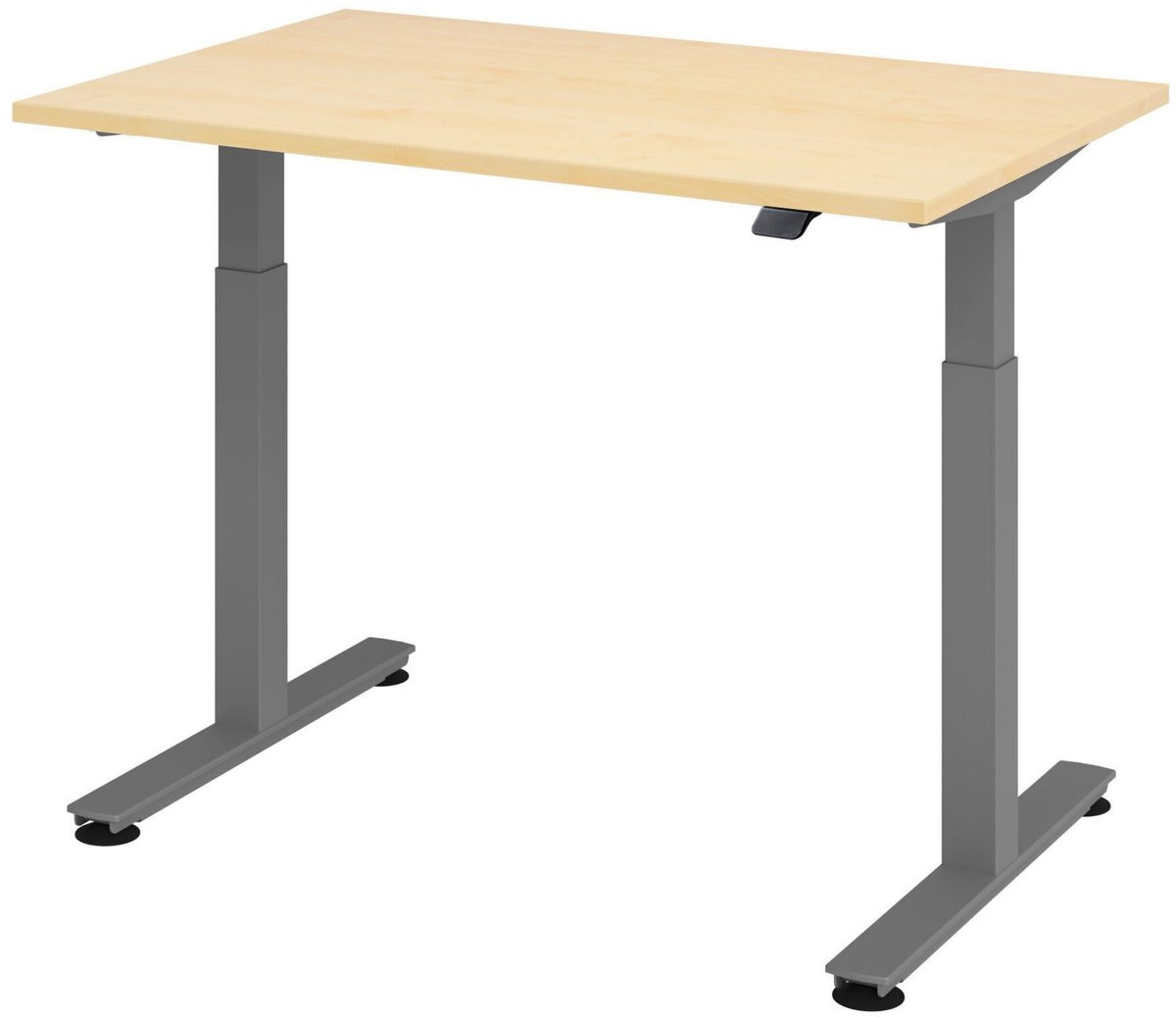 hjh OFFICE PRO Hoogteverstelbaar bureau Esdoorn