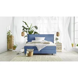 Boxspringbett SANSIBAR SVENDBORG (LF 180x200 cm) - Bezug: Stoff - LF 180x200 cm