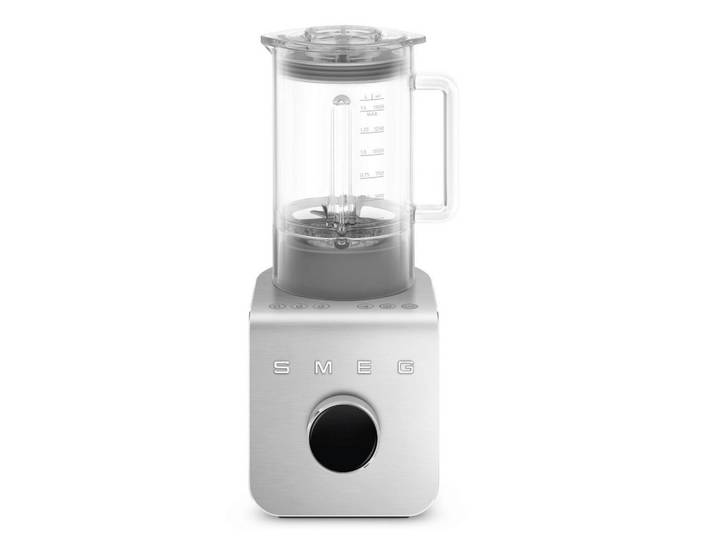 Smeg Standmixer, Schwarz, Kunststoff, 1.5 l, 16.8x42.1x22.5 cm, abnehmbarer Mixbehälter, rutschfeste Füsse, Smoothie-Funktion, Ice-Crush-Funktion, Sicherheitsschaltung, einfache Reinigung, verschiedene Geschwindigkeitsstufen, Pulse-Funktion, Messer aus Edelstahl, Überhitzungsschutz, Touch-Bedienung, Automatikprogramme, Kochgeschirr, Küchengeräte, Mixer