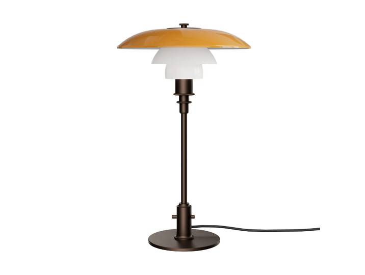 Louis Poulsen PH 3/2 Tischleuchte Centenary Edition Amber-opal white