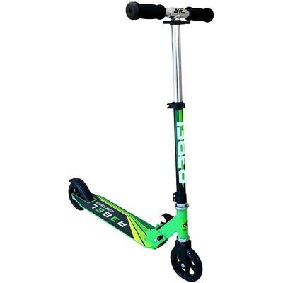 Scooter REBEL "Rebel", schwarz (schwarz, grün), Roller