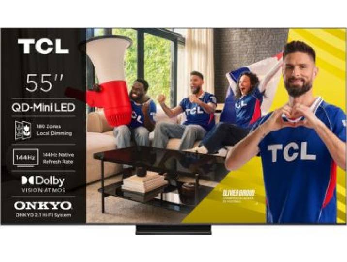 Tcl - Tv Mini Led 55c69k Pro (2026) 55 (139 Cm) - 144hz, Smart Tv, Système Audio Onkyo