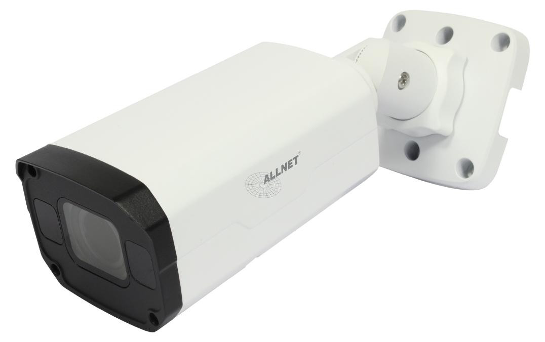 ALLNET Bullet Outdoor 5MP Beveiligingscamera met infrarood, motorisch variabele lens en 93 graden beeldhoek, ALL-CAM2496v3-LEFN