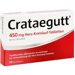 Crataegutt 450 mg Herz-Kreislauf-Tabletten 50 ST
