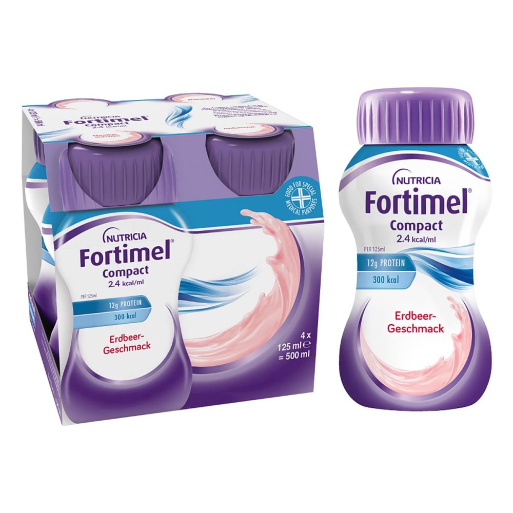 Danone Deutschland GmbH Fortimel Compact 2.4 Erdbeergeschmack 10743541