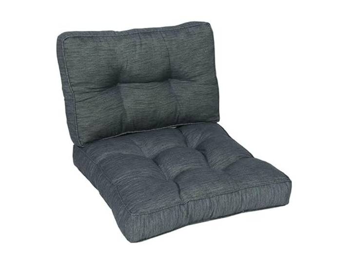 OUTLIV. Lounge-Ersatzkissen, 60x40x10 cm, Baumwolle/Polyester, Anthrazit