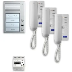 TCS, Klingel + Türsprechanlage, PPA03-EN/02 pack3 zum Gegensprechen Aufputz (Kabelgebunden)