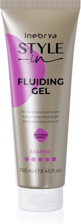 Inebrya Style-In Extreme Gel Fluid gel cheveux fixation extra forte 250 ml