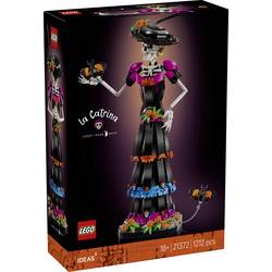 LEGO IDEAS 6589588 LEGO® IDEAS La Catrina Bauset; Deko für den Tag der Toten; Zimmerdeko, die das ganze Jahr für Gesprächsstoff sorgt; mexikanisches Kulturgut;