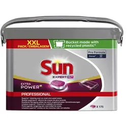Sun Professional All in 1 Extra Power 175 extra starke Spülmaschinen-Tabs in der Box