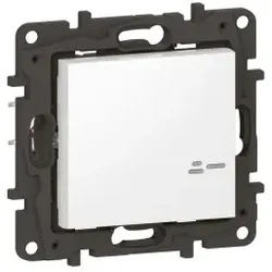 Legrand 863653 Niloe Step with Netatmo Schalter/Dimmer, Farbe: Ultraweiß