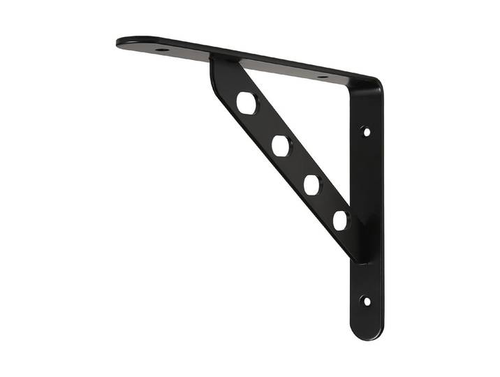 Garderobenkonsole Schwarz 25 × 3 cm max. 200 kg