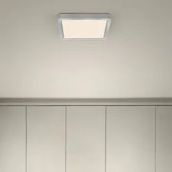 OSRAM ORBIS QUICKFIX SQUARE 245x245mm 20W CLICK DIM 830 SILBER