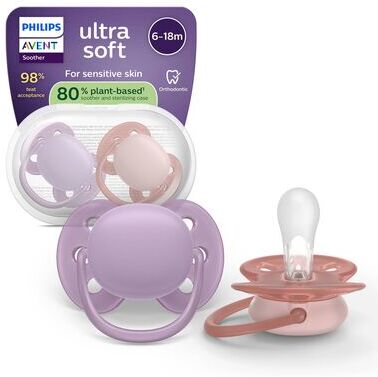 Philips Avent Pack Ultra Soft Girl 6-18M 2 un