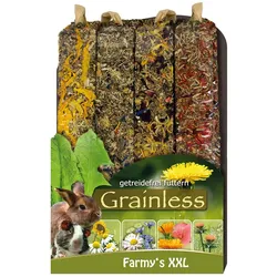 JR FARM Nager Grainless Farmys 450g (4er Pack) Kleintiersnack XXL